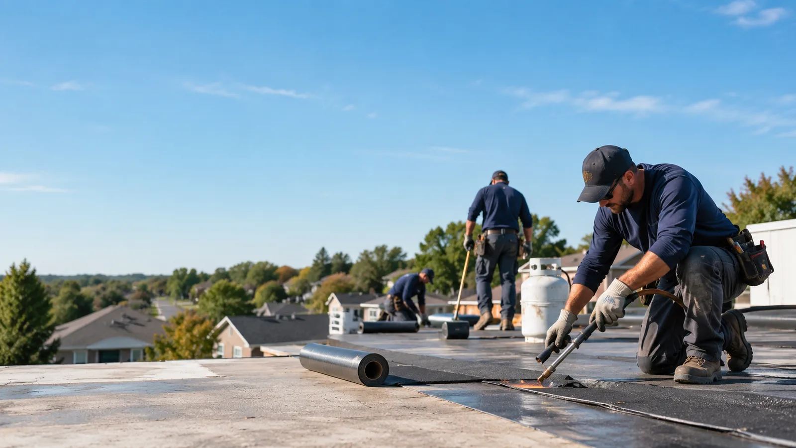 Flat Roof Leak Repair providers in Manderson, SD